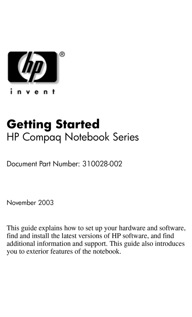 HP Compaq NC4000 User manual