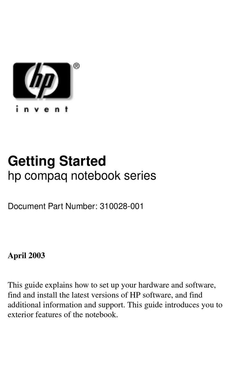 HP Compaq NC4000 User manual