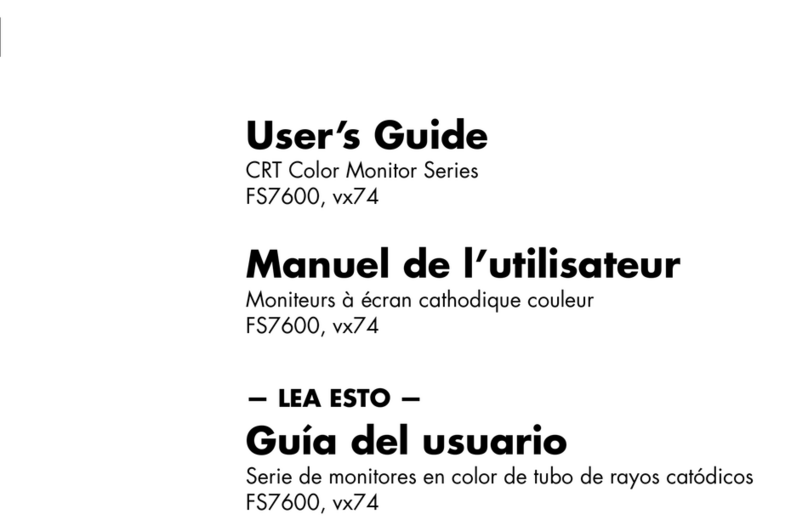 HP FS7600 Series User manual