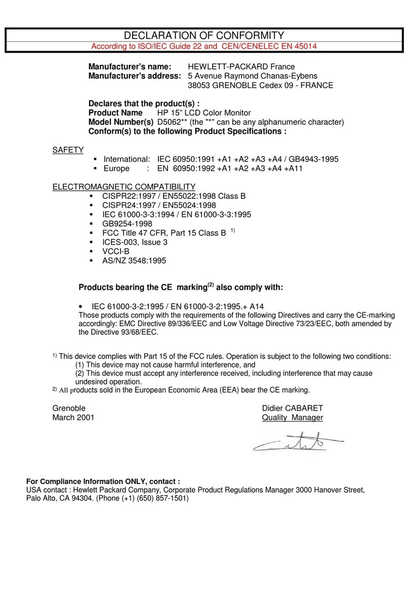 HP D5062 Series Reference guide