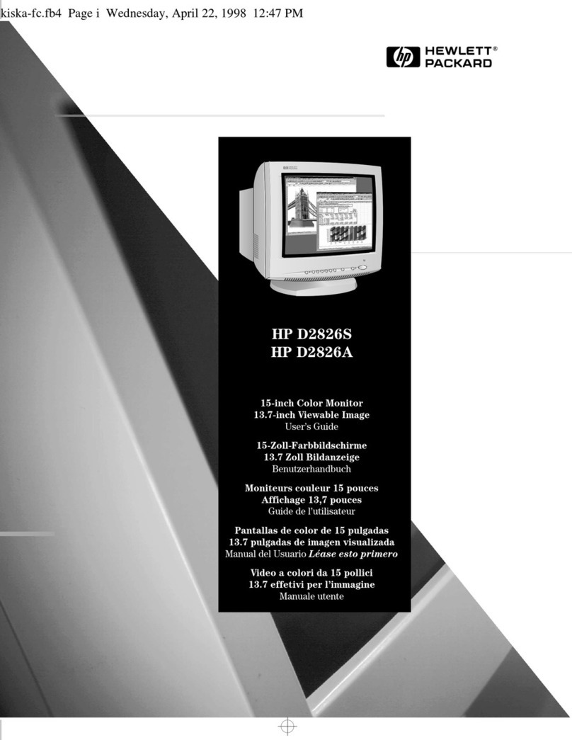 HP D2826A User manual
