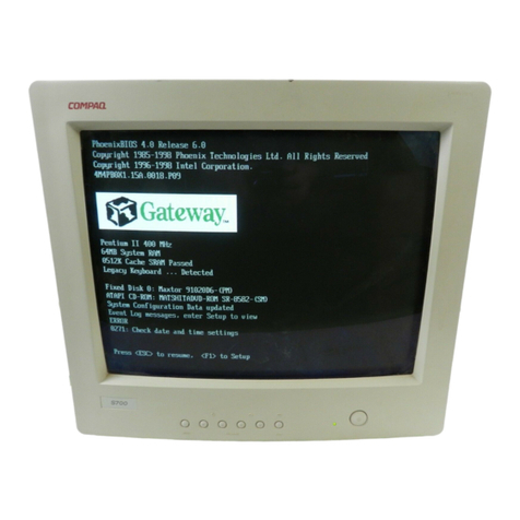 Compaq Compaq S700 User manual Compaq Compaq S700 User manual