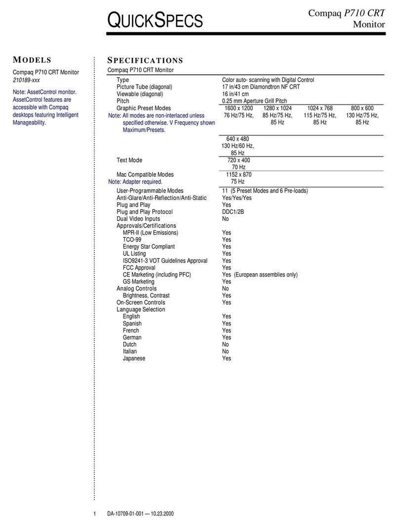 Compaq P710 User manual Compaq P710 User manual
