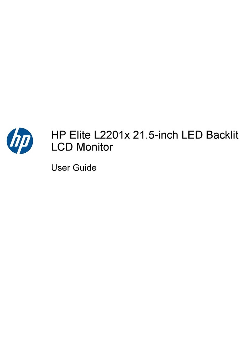 HP Elite L2201x User manual