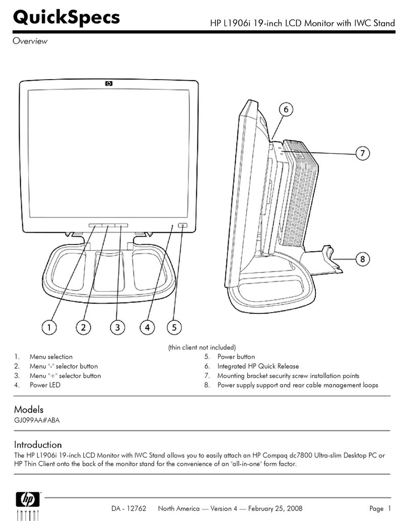 HP L1906i User manual