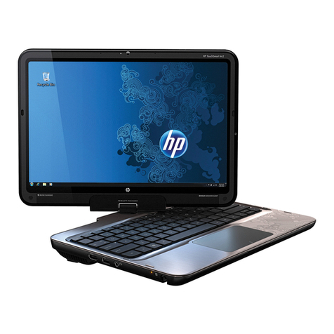 HP TouchSmart TM2-1071 User manual