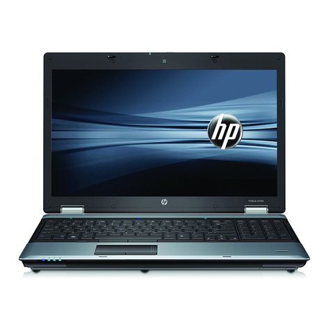 HP PROBOOK 6440B User manual