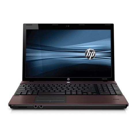 HP PROBOOK 4520S Manual