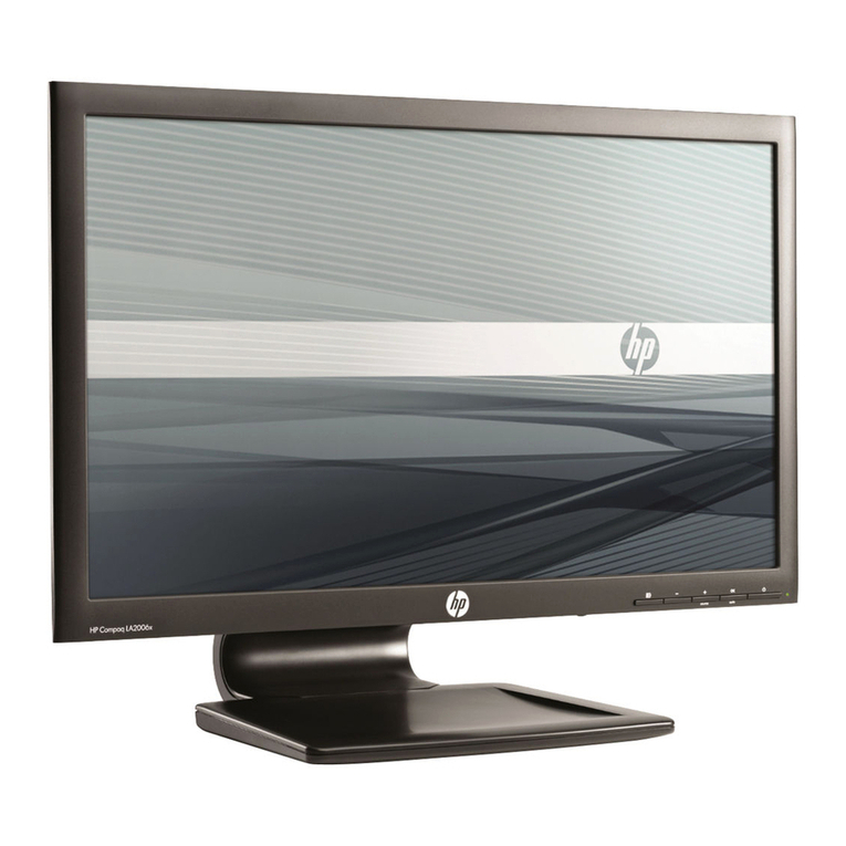 HP Compaq LA2006x User manual HP Compaq LA2006x User manual