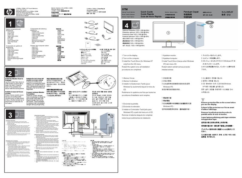 HP L2105TM User manual HP L2105TM User manual