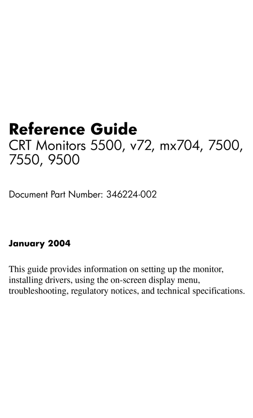 HP Compaq CV5500 User manual