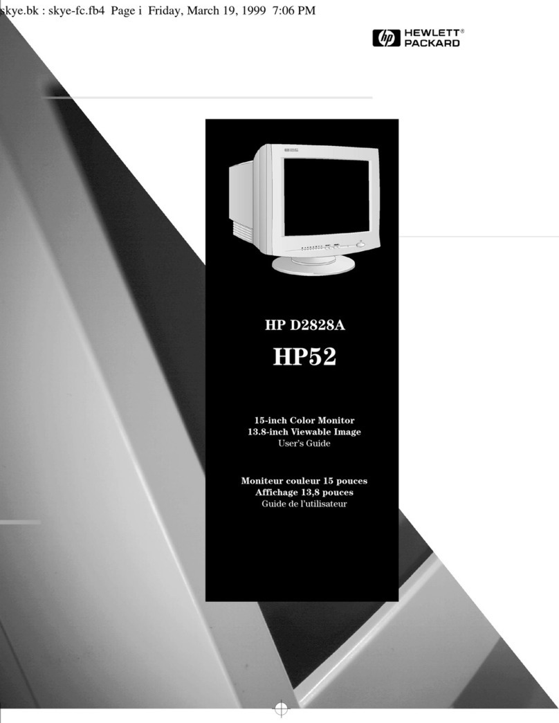 HP 52 User manual