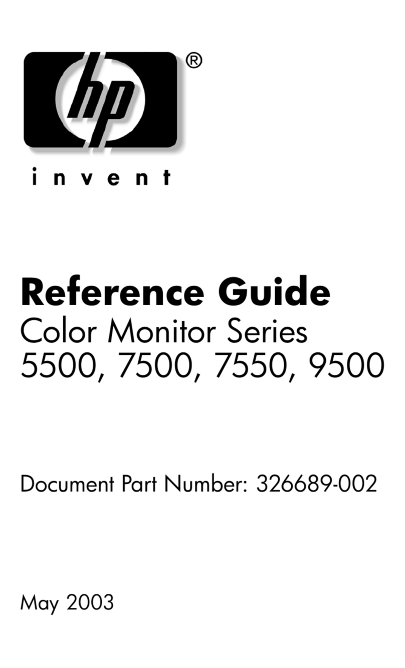 HP Compaq CV5500 User manual HP Compaq CV5500 User manual