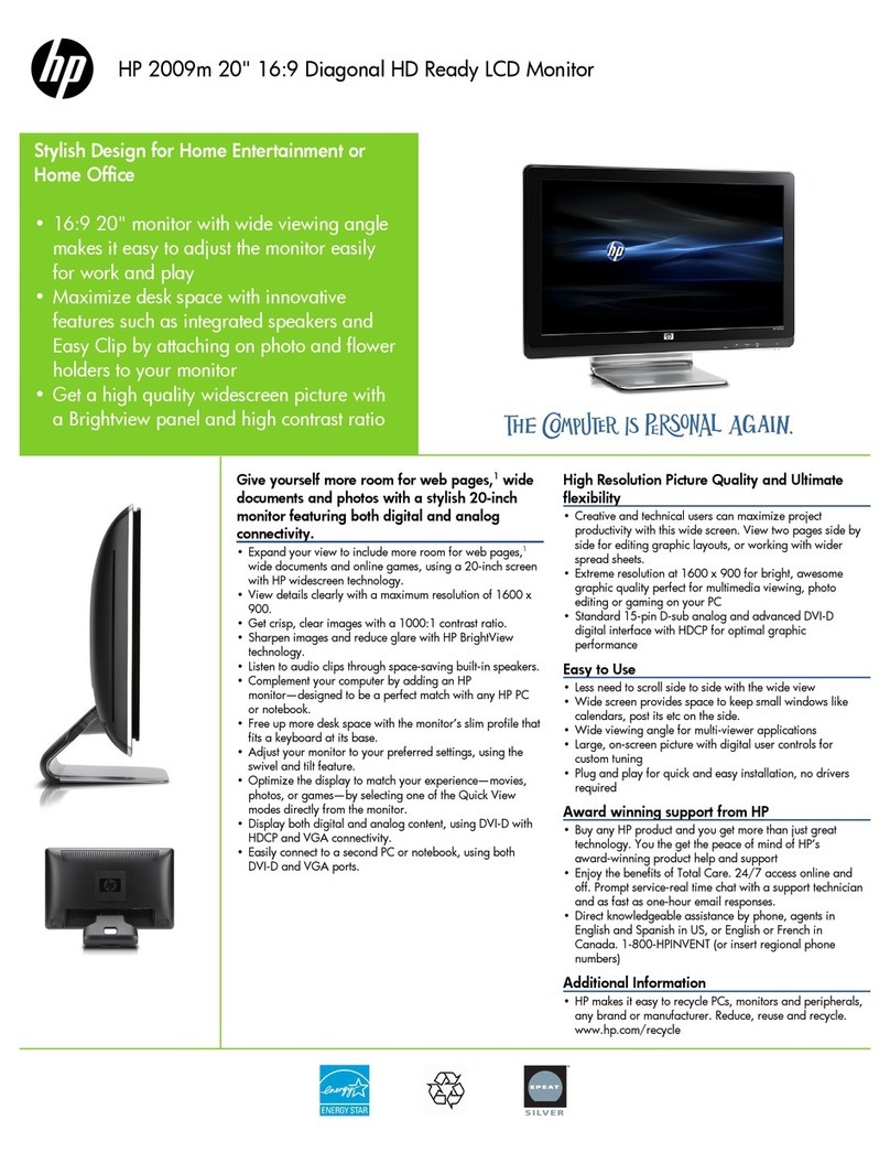 HP 2009m User manual