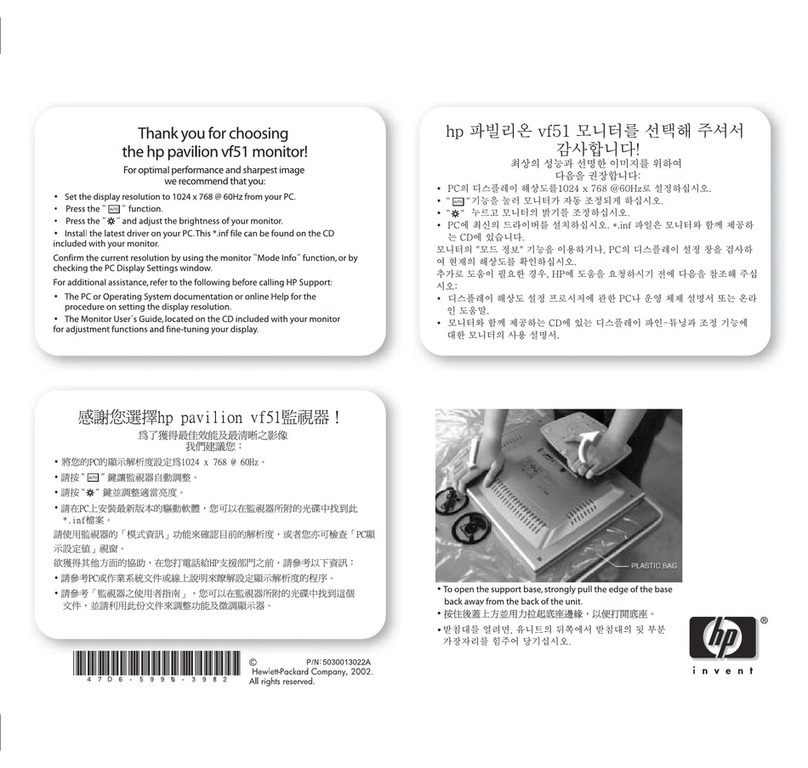 HP Pavilion vf51 Manual HP Pavilion vf51 Manual
