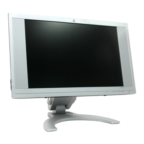 HP F2105 - Pavilion - 21" LCD Monitor user guide
