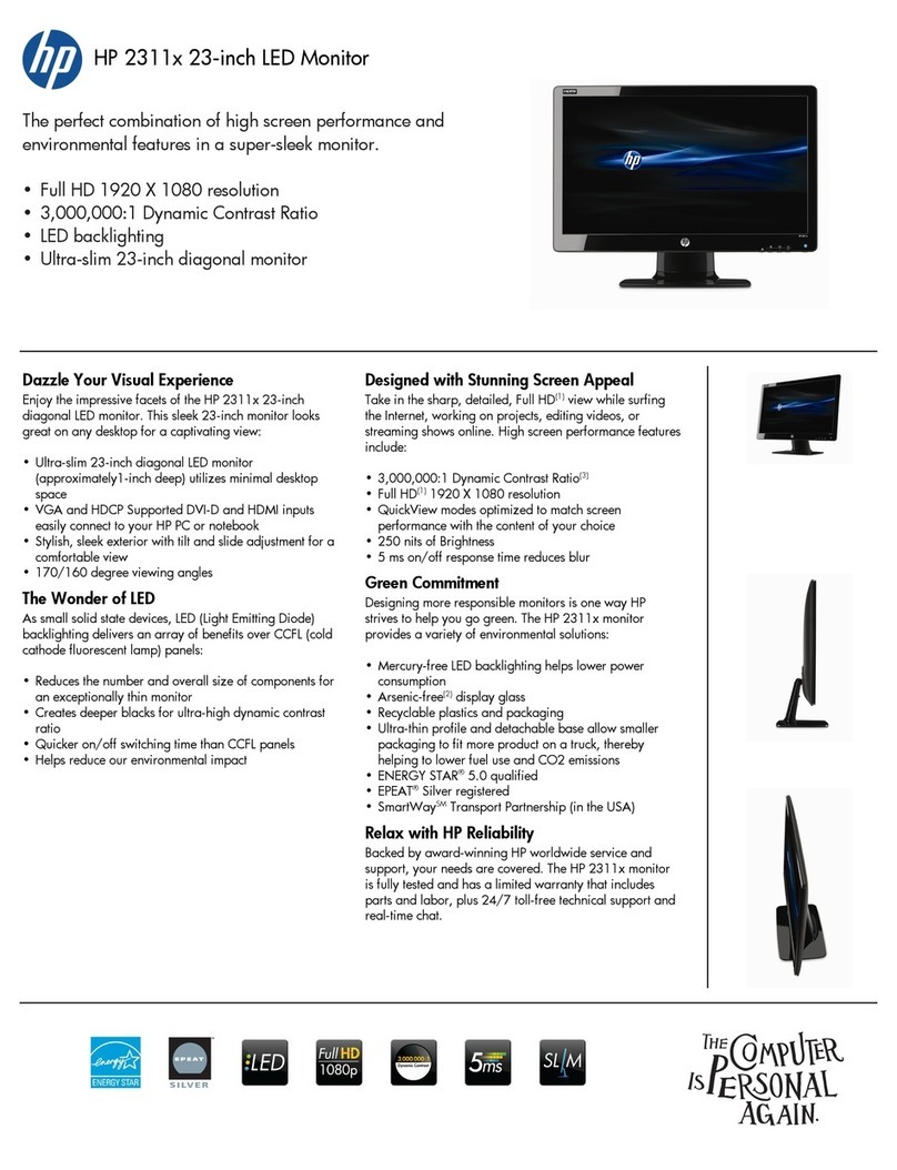 HP 2311x User manual