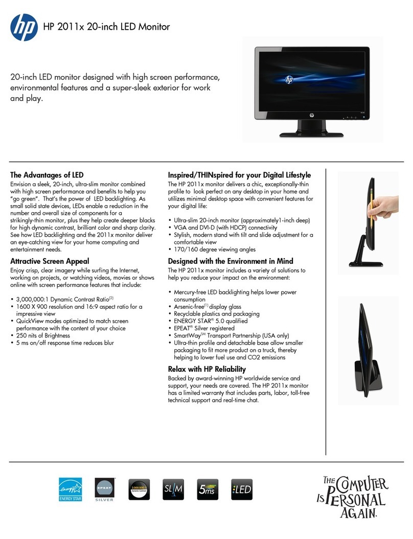 HP 2011x User manual