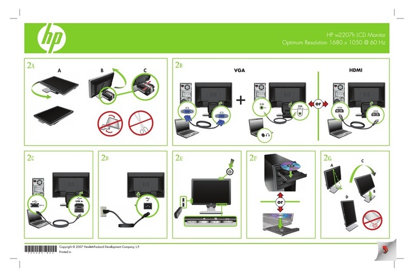 HP W1907 User manual