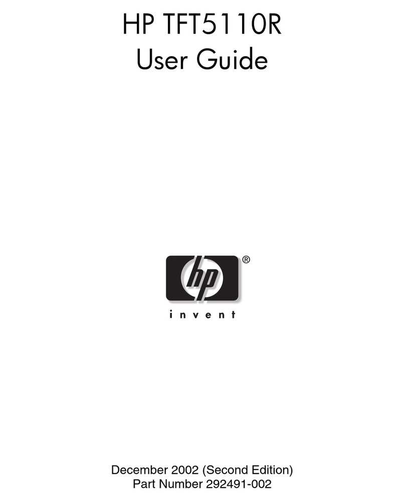 HP TFT5110R User manual