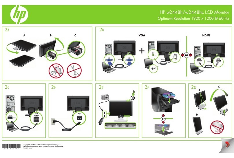HP Pavilion W2448H Manual