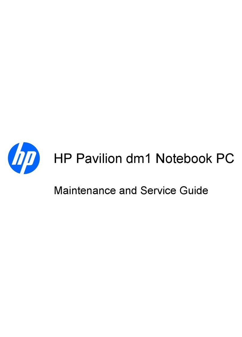 HP Pavilion DM1-2060 Manual
