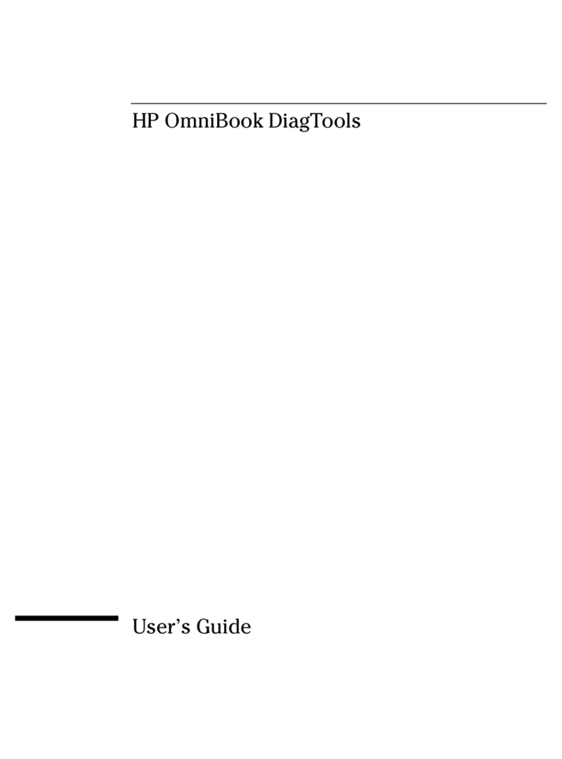 HP OmniBook 2100 User manual