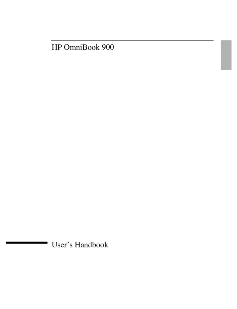HP HP OmniBook 900 Instruction Manual