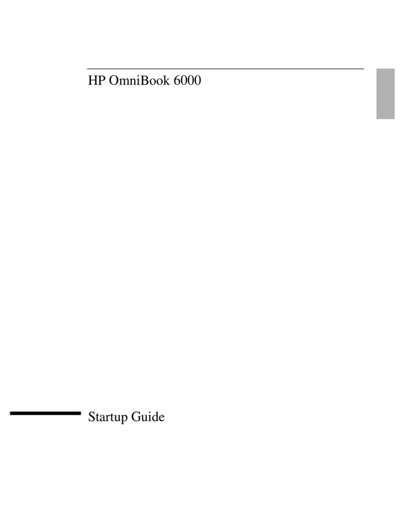 HP OmniBook 6000 User guide