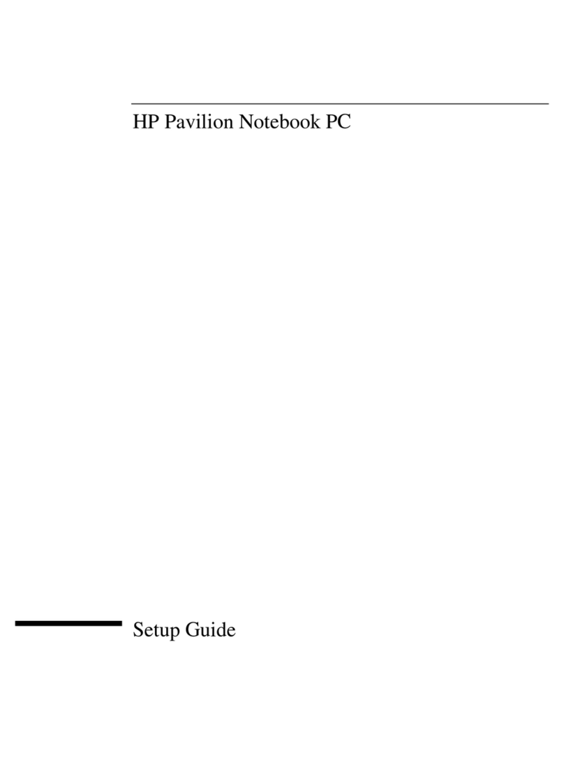 HP Pavilion N3210 User manual
