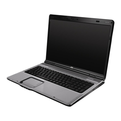 HP Pavilion dv9000 User manual