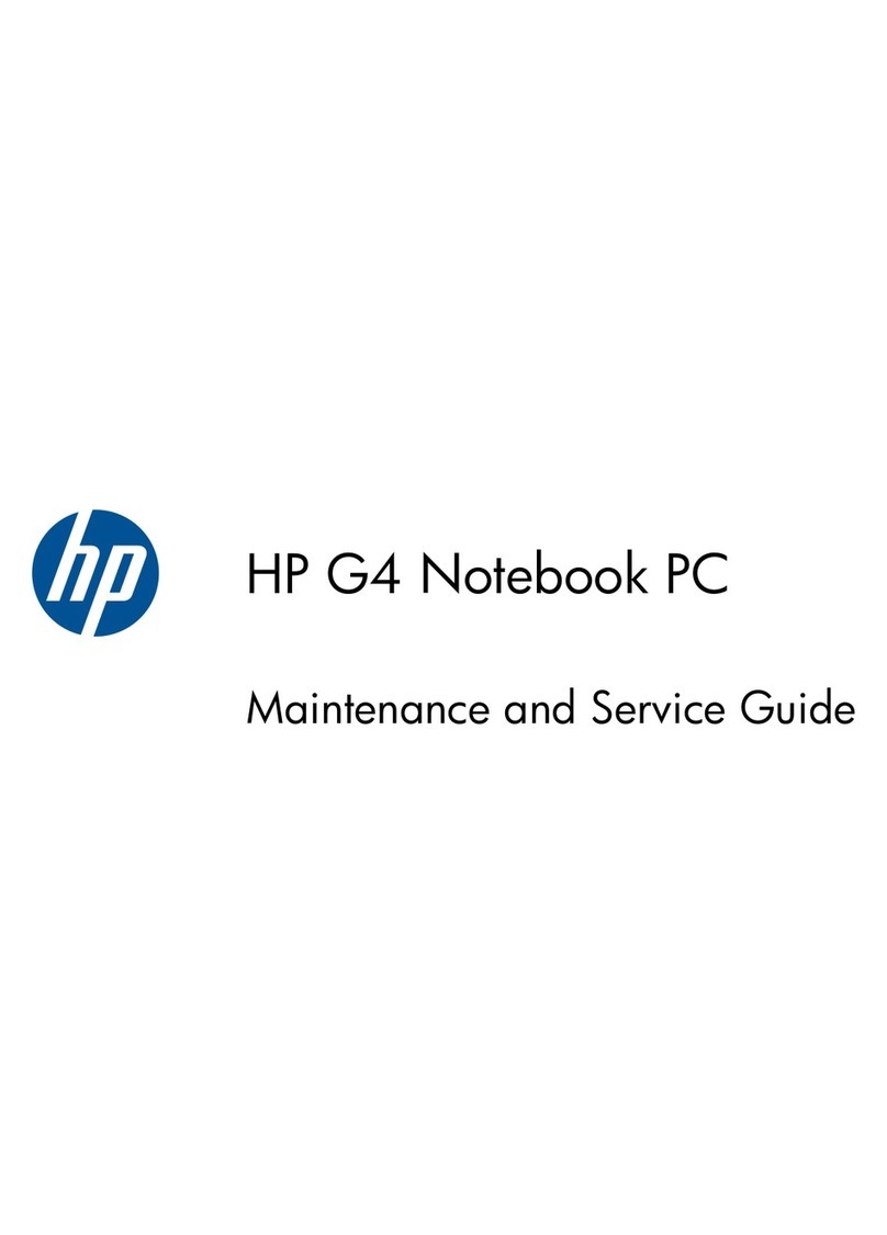 HP Pavilion G4-1010 Manual