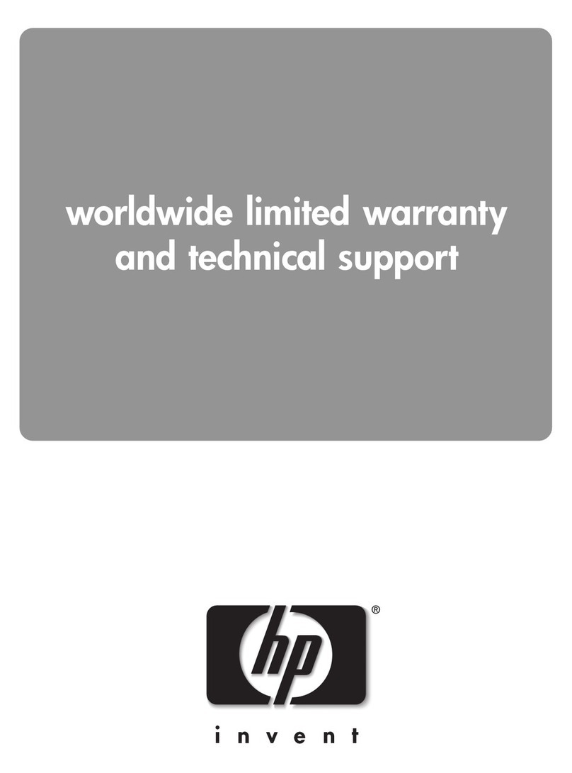 HP Pavilion ZE5279 Warranty