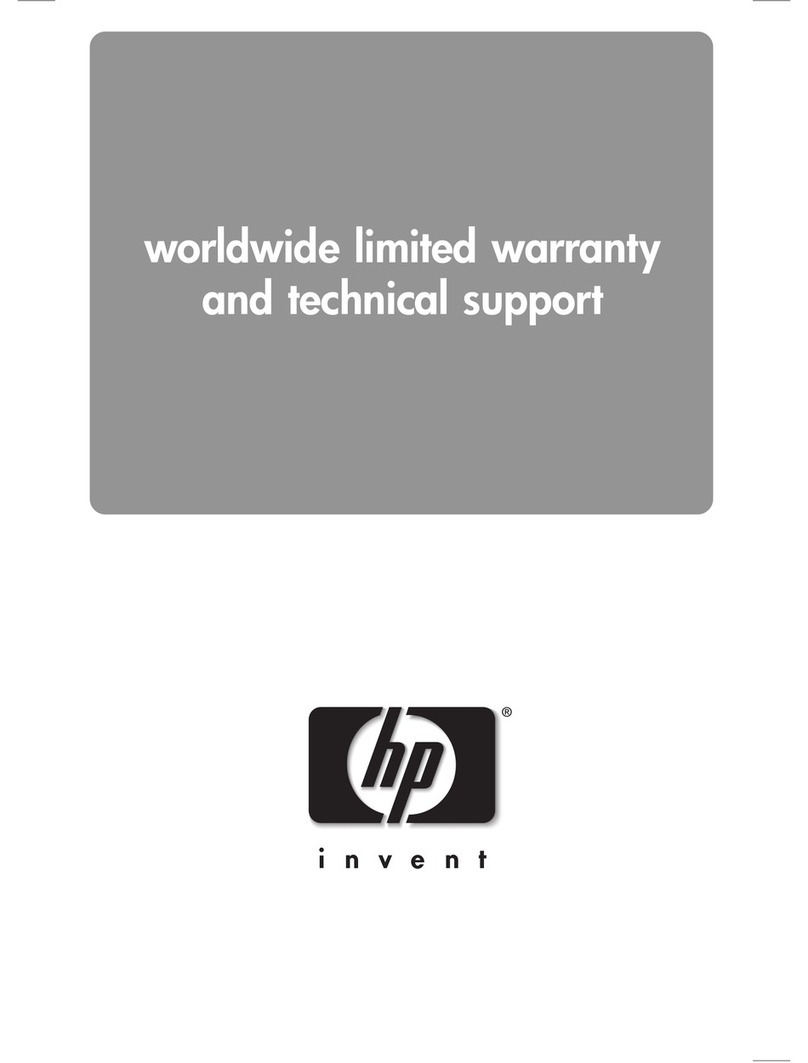 HP Pavilion ZT3000 Parts list manual