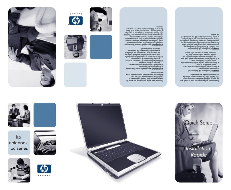 HP Pavilion ze4200 - Notebook PC User manual