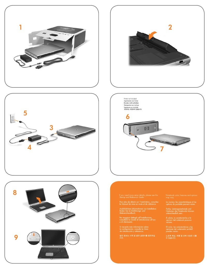 HP Pavilion ZD7000 User manual HP Pavilion ZD7000 User manual