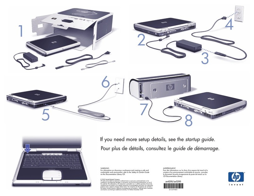 HP Pavilion XT236 User manual