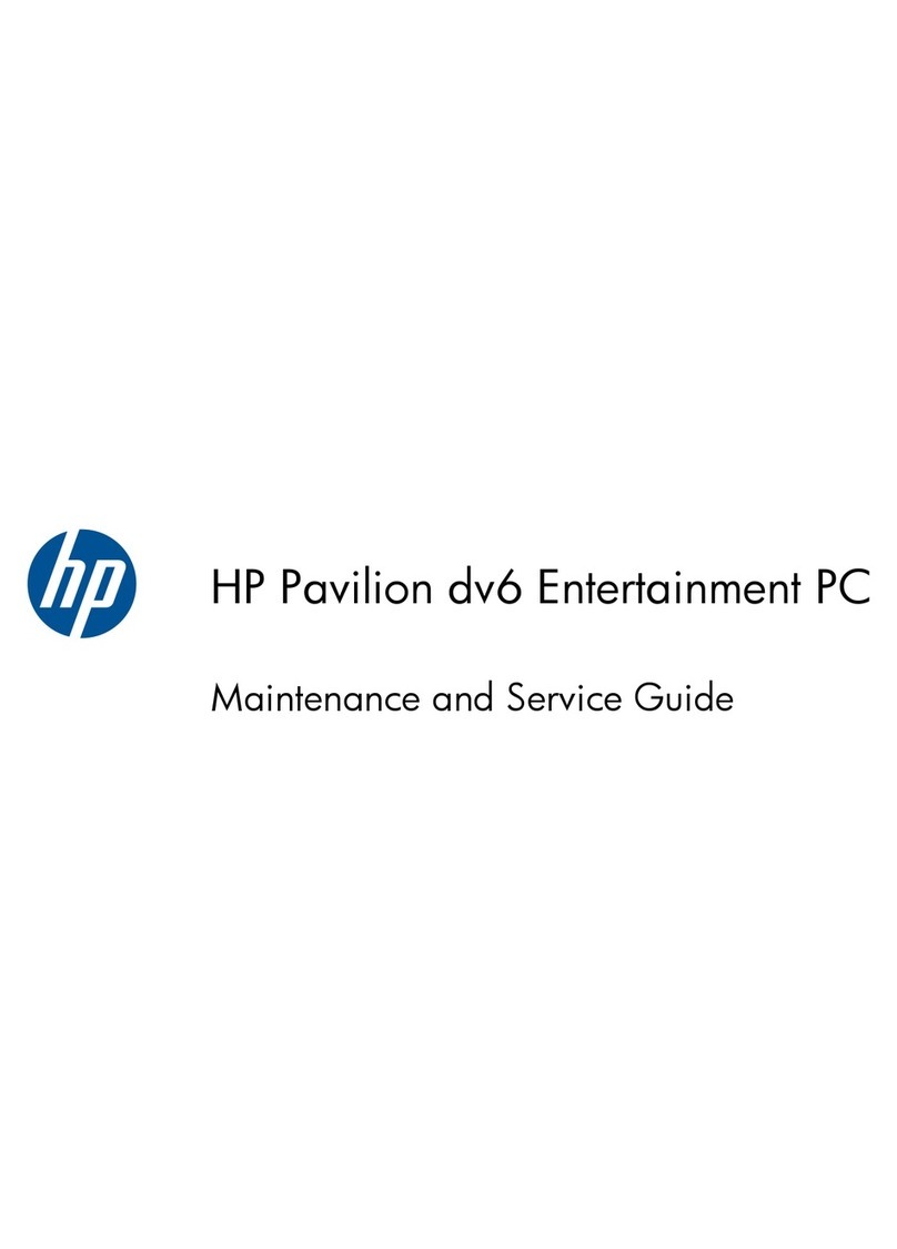 HP Pavilion DV6-3033 Manual