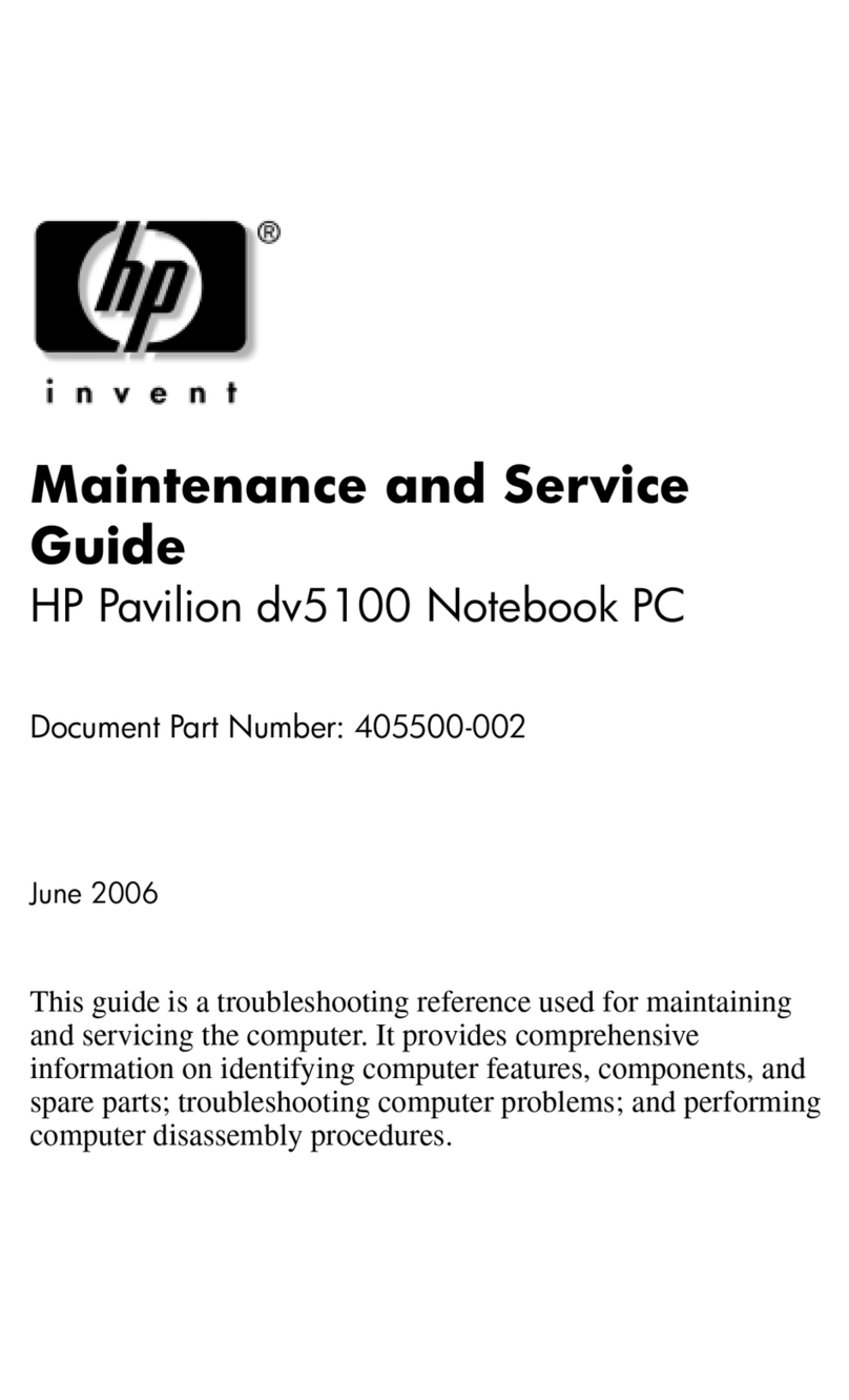 HP dv5100 Manual HP dv5100 Manual