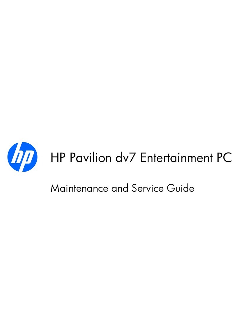 HP Pavilion DV7-4060 Manual