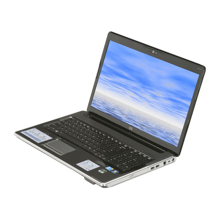 HP Pavilion DV7-3080 User manual HP Pavilion DV7-3080 User manual