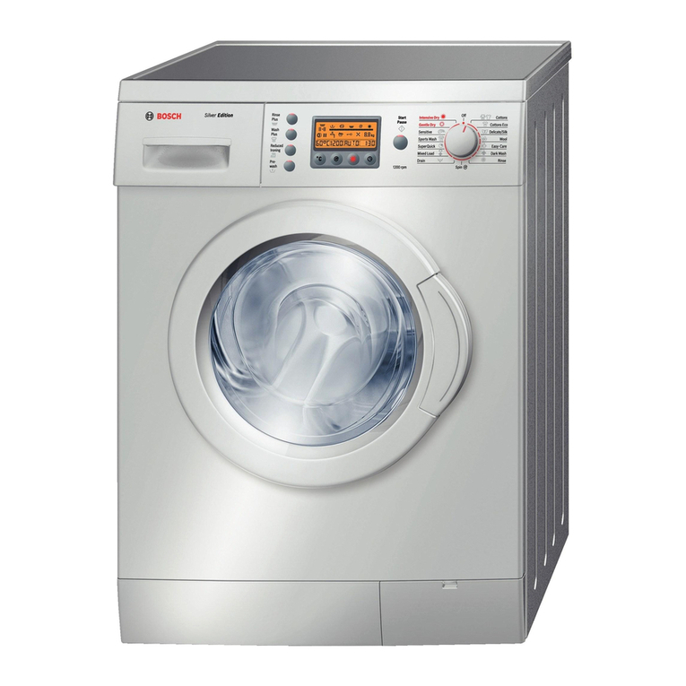 Bosch Exxcel WVD24520GB User manual Bosch Exxcel WVD24520GB User manual