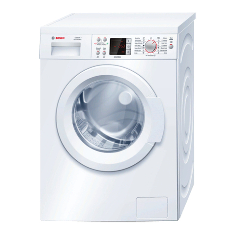 Bosch WAQ28460GB User manual Bosch WAQ28460GB User manual