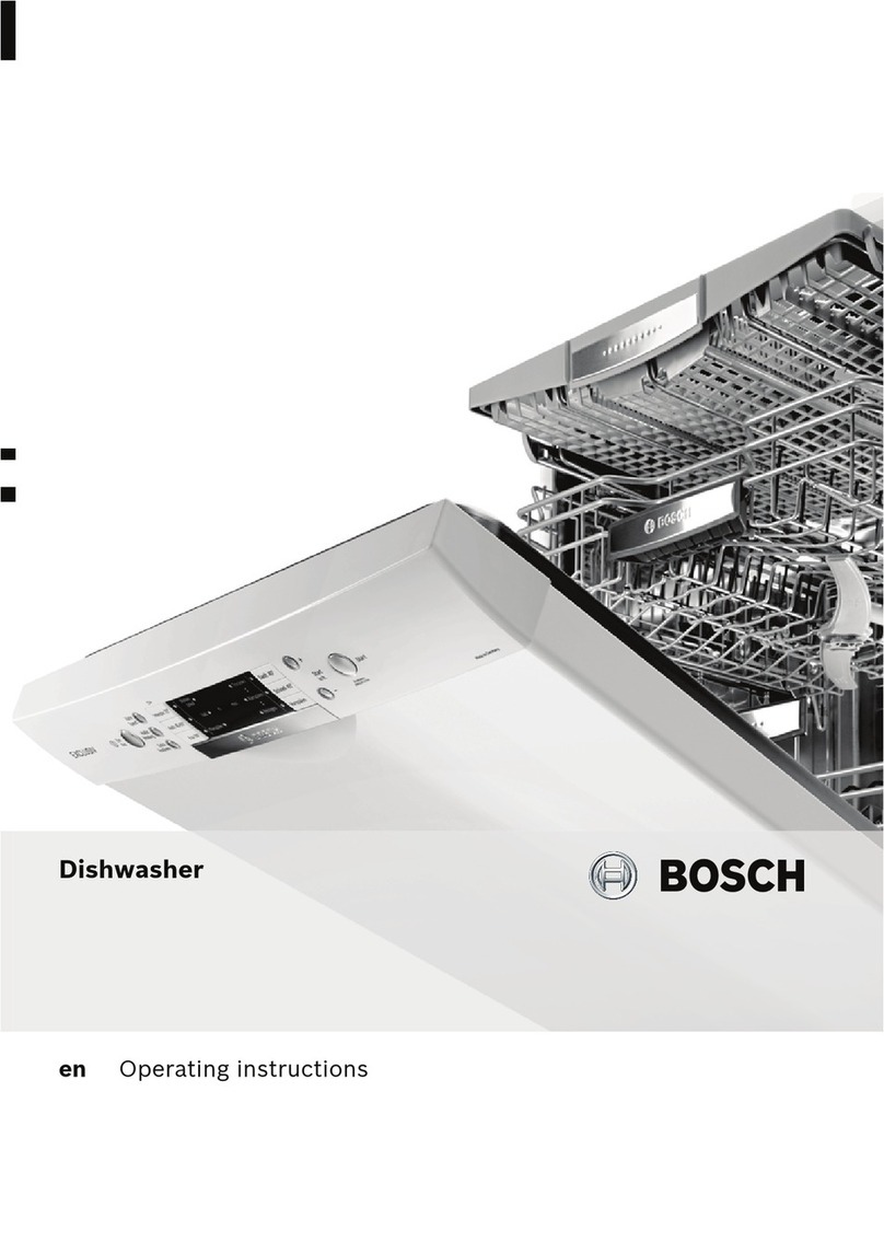 Bosch SMV50C00GB User manual
