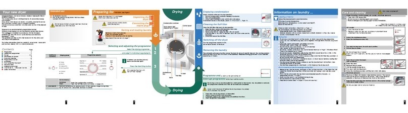 Bosch Programme Table Instructions for installation and use Bosch Programme Table Instructions for installation and use