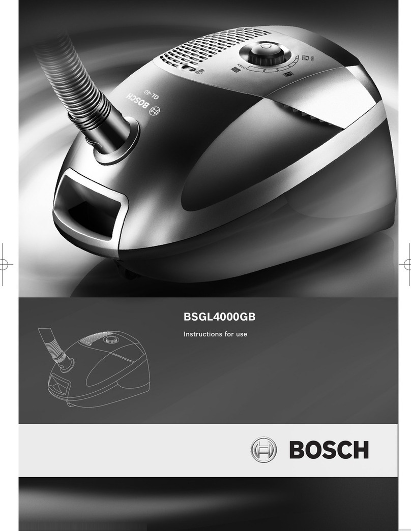 Bosch BSGL4000GB User manual