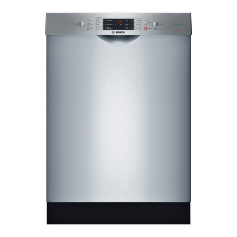 Bosch SHE9ER55UC User manual