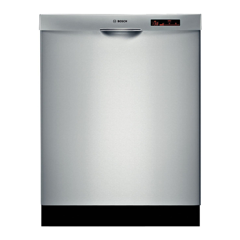 Bosch Vision 800 Series SHE68R55UC User manual