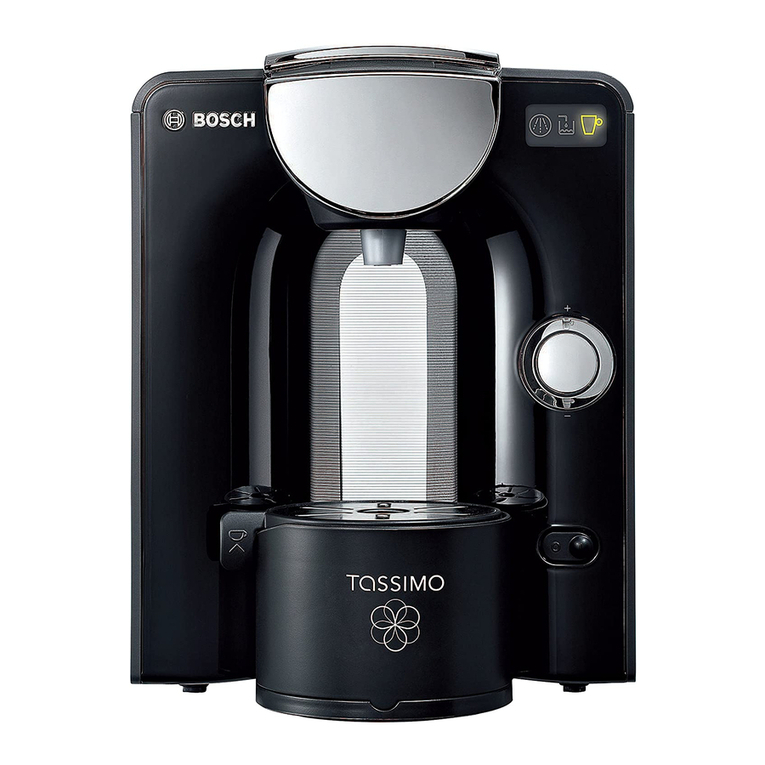 Bosch TAS5542GB Short User manual Bosch TAS5542GB Short User manual