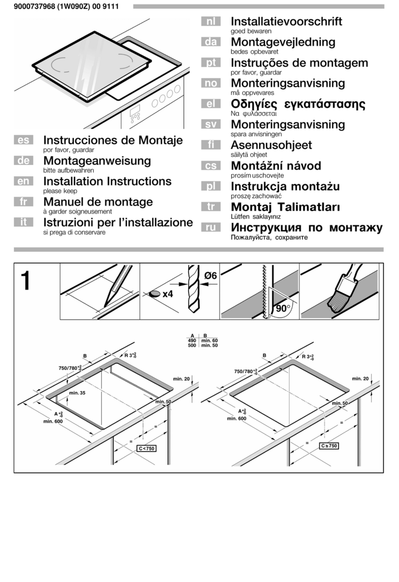 Bosch PIP875N14E User manual